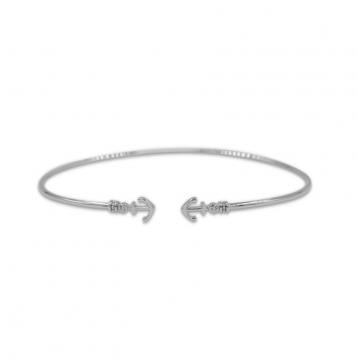 925 Silver Cubic Zirconia Bangle