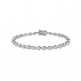 925 Silver Cubic Zirconia Bracelet