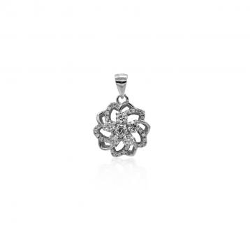 925 Silver Cubic Zirconia Pendant