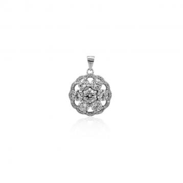 925 Silver Cubic Zirconia Pendant