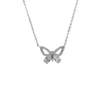 925 Silver Cubic Zirconia Necklace