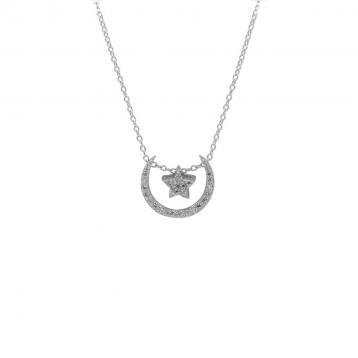 925 Silver Cubic Zirconia Necklace