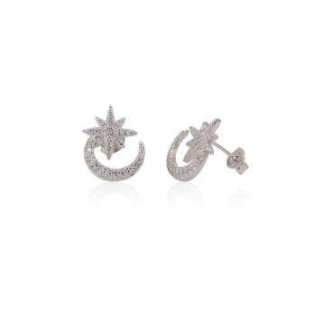 925 Silver Cubic Zirconia Earring