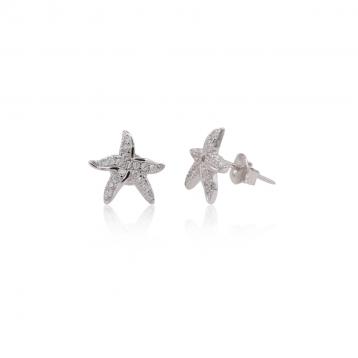 925 Silver Cubic Zirconia Earring