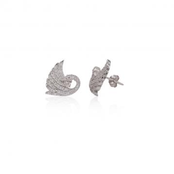 925 Silver Cubic Zirconia Earring