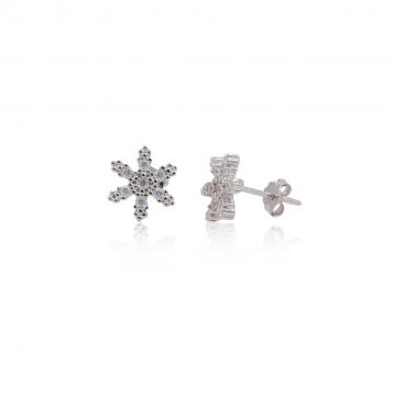 925 Silver Cubic Zirconia Earring