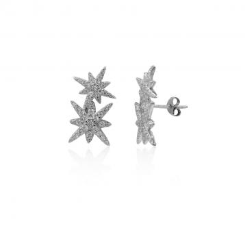 925 Silver Cubic Zirconia Earring