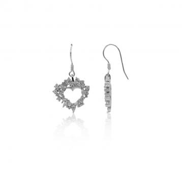 925 Silver Cubic Zirconia Earring