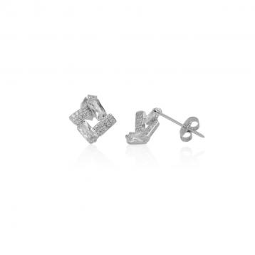 925 Silver Cubic Zirconia Earring