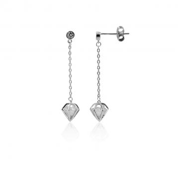 925 Silver Cubic Zirconia Earring