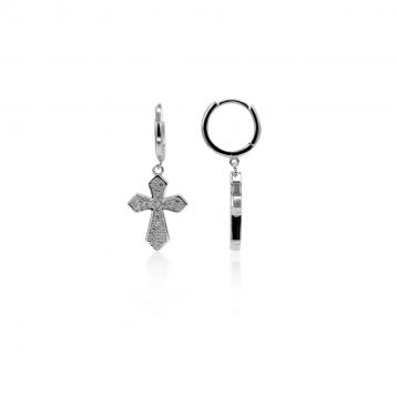 925 Silver Cubic Zirconia Earring
