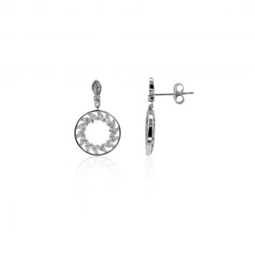 925 Silver Cubic Zirconia Earring