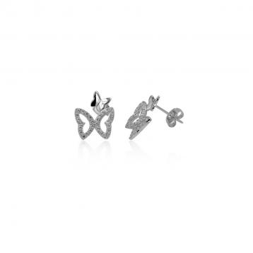 925 Silver Cubic Zirconia Earring