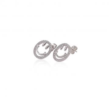 925 Silver Cubic Zirconia Earring