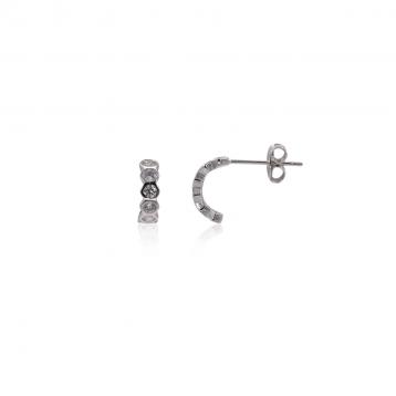 925 Silver Cubic Zirconia Earring