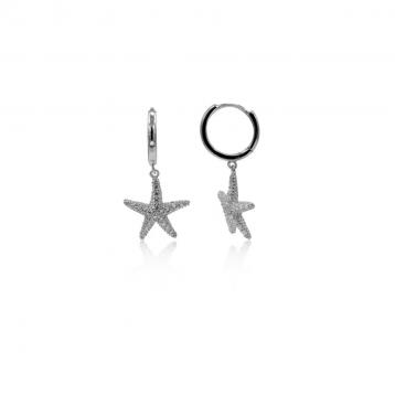 925 Silver Cubic Zirconia Earring