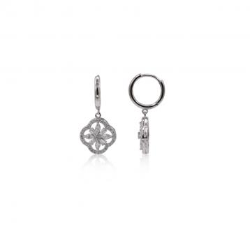 925 Silver Cubic Zirconia Earring