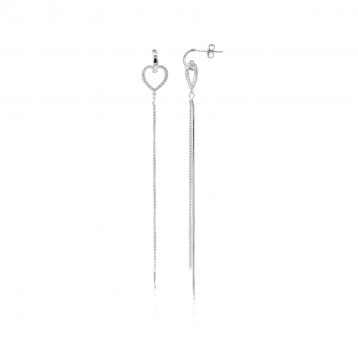 925 Silver Cubic Zirconia Earring