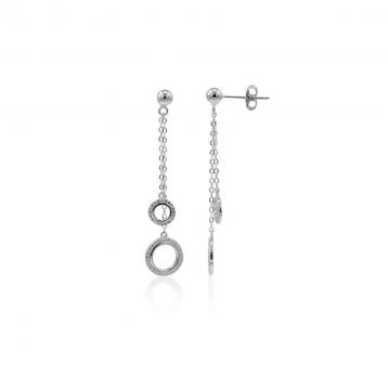 925 Silver Cubic Zirconia Earring