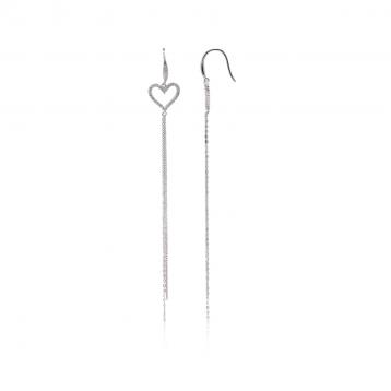 925 Silver Cubic Zirconia Earring