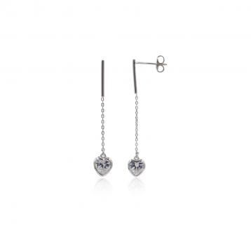 925 Silver Cubic Zirconia Earring