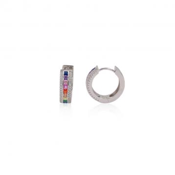 925 Silver Cubic Zirconia Earring