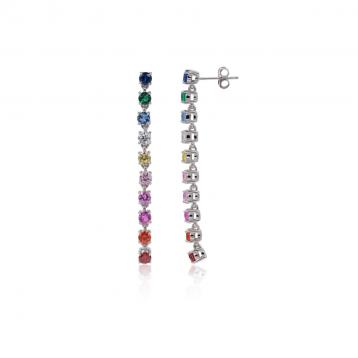 925 Silver Cubic Zirconia Earring