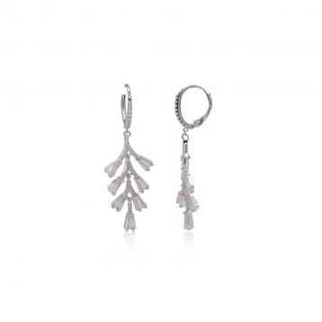 925 Silver Cubic Zirconia Earring