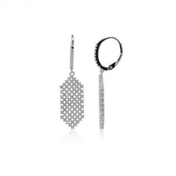 925 Silver Cubic Zirconia Earring