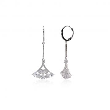 925 Silver Cubic Zirconia Earring