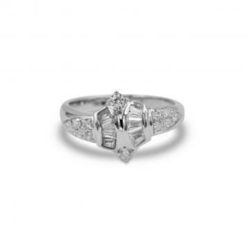 925 Silver Cubic Zirconia Ring