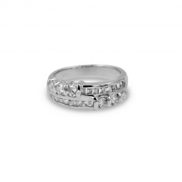 925 Silver Cubic Zirconia Ring