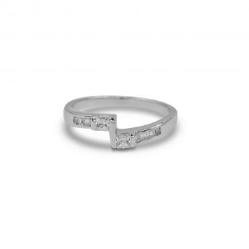 925 Silver Cubic Zirconia Ring