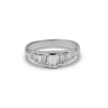 925 Silver Cubic Zirconia Ring