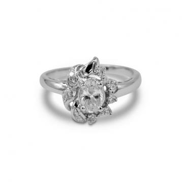 925 Silver Cubic Zirconia Ring