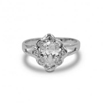 925 Silver Cubic Zirconia Ring