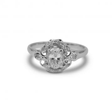 925 Silver Cubic Zirconia Ring