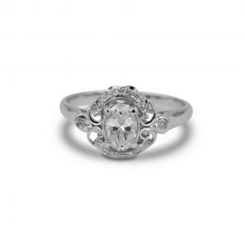 925 Silver Cubic Zirconia Ring