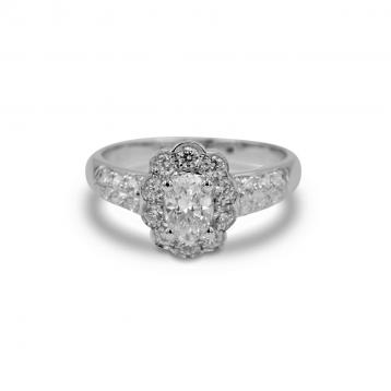 925 Silver Cubic Zirconia Ring