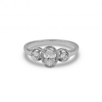 925 Silver Cubic Zirconia Ring