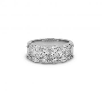 925 Silver Cubic Zirconia Ring