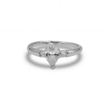 925 Silver Cubic Zirconia Ring