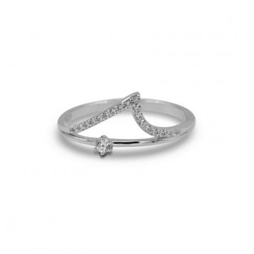 925 Silver Cubic Zirconia Ring