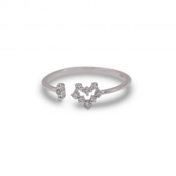 925 Silver Cubic Zirconia Ring