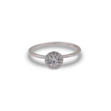 925 Silver Cubic Zirconia Ring