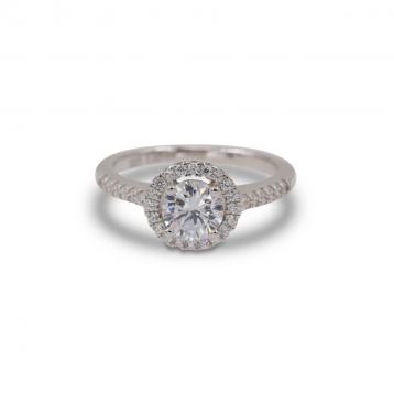 925 Silver Cubic Zirconia Ring