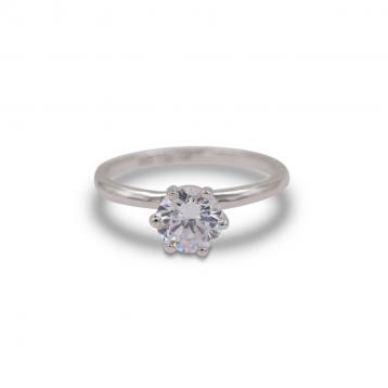 925 Silver Cubic Zirconia Ring