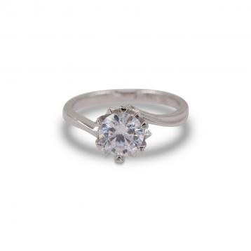 925 Silver Cubic Zirconia Ring