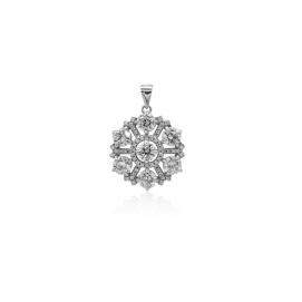 925 Silver Cubic Zirconia Pendant