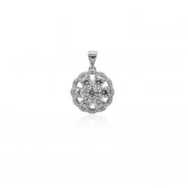 925 Silver Cubic Zirconia Pendant